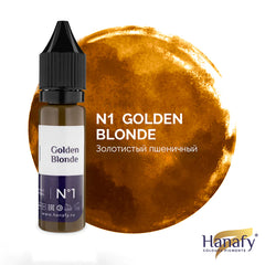 Pigmento Hanafy N°1, Golden Blonde 15ml.