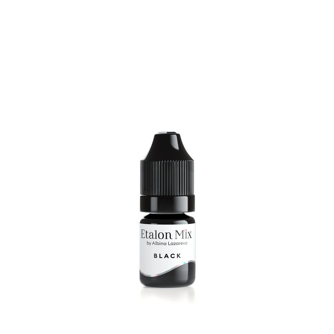 Pigmento Etalon Black Eyelids 5ml.