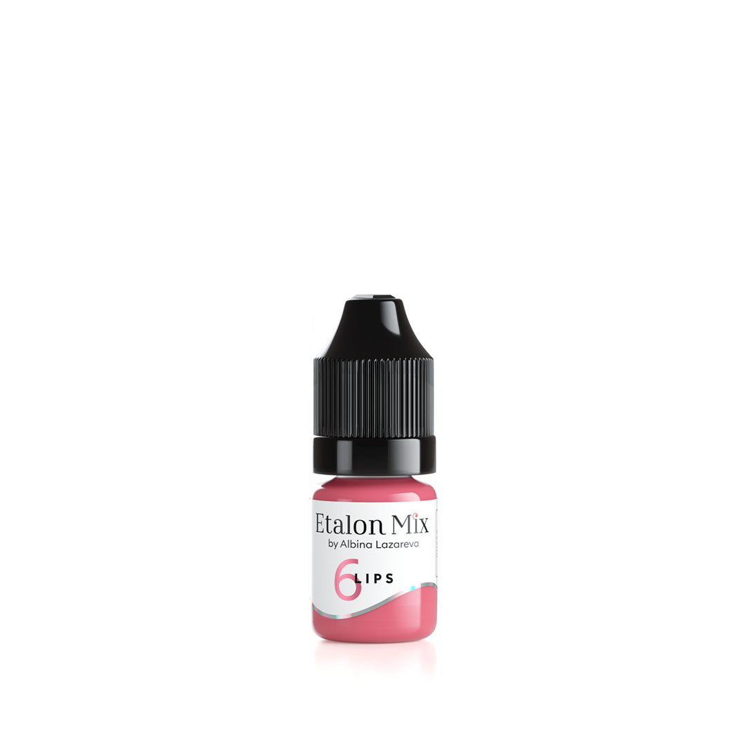 Pigmento Etalon Lips Dusty Rose N°6 5ml.