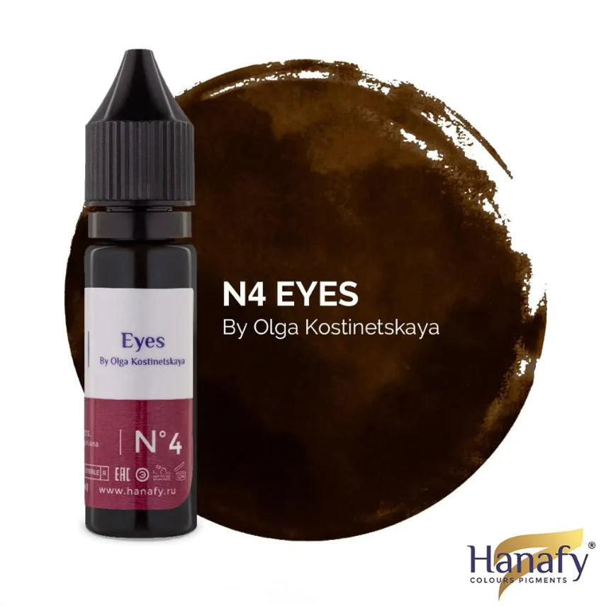 Pigmento Hanafy Eyes and Brows N°4 by Olga Kostinetskaya 15ml.