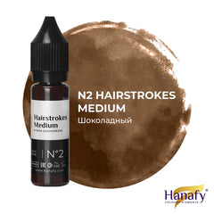 Pigmento Hanafy Hairstrokes N°2, Medium 15 ml.
