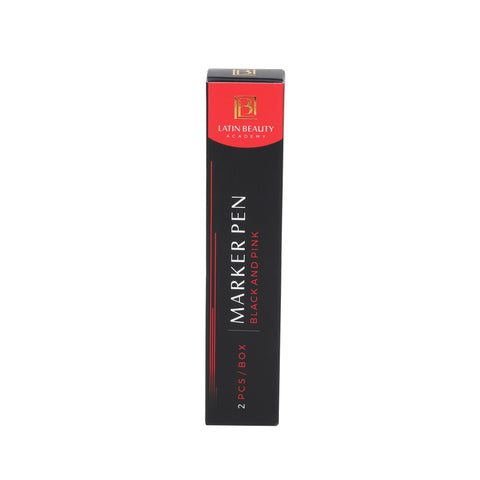 Marcador rosa y negro LB 2pz.