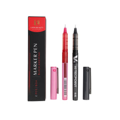 Marcador rosa y negro LB 2pz.