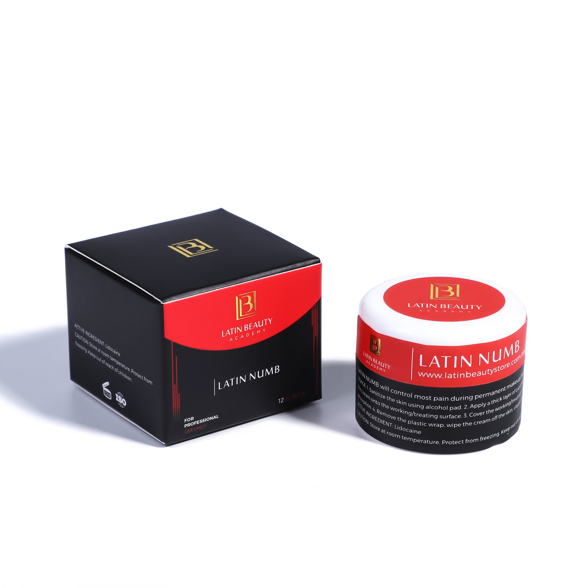 Anestesia en crema para piel cerrada 12 gr LB